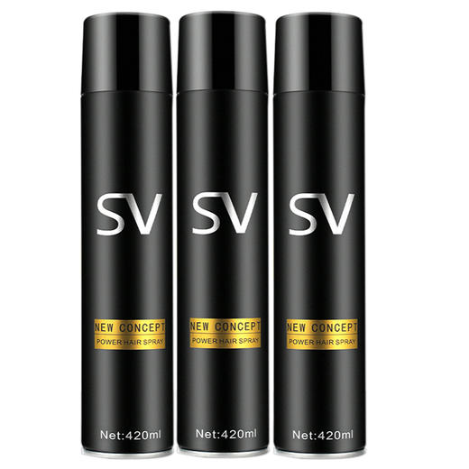 莎贝龙（sabalon）新概念魅力干胶420ml 发胶定型喷雾 发蜡发泥 头发持久造型 男士女士 商品图4