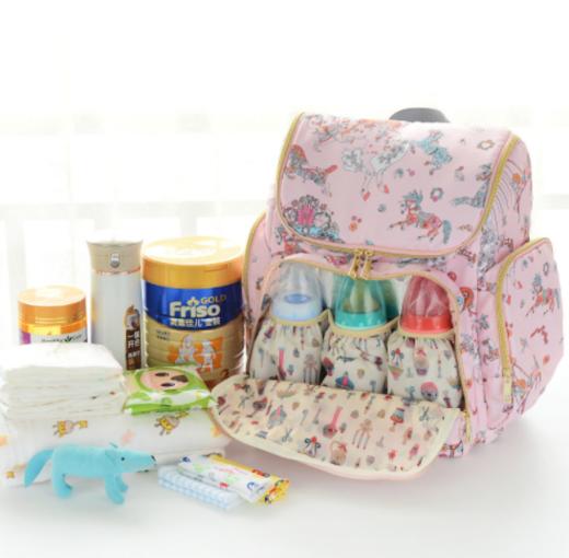 【母婴用品】*母婴包 时尚多功能防水保温妈咪包 便携式妈咪袋大容量手提妈妈包 商品图1
