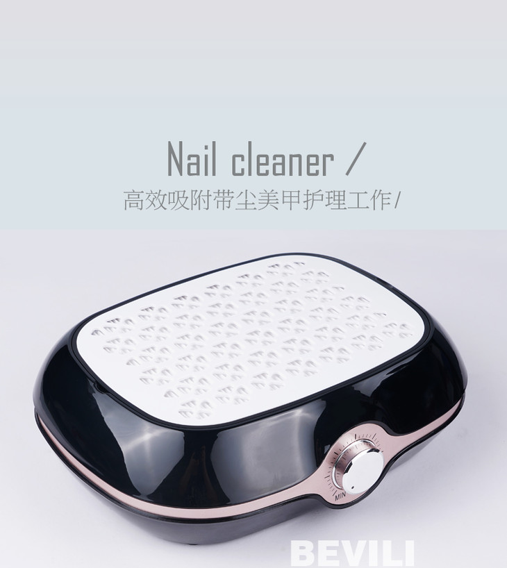 美甲美甲吸尘器打磨吸尘卸甲送集尘袋静音防尘带店专用指甲粉尘