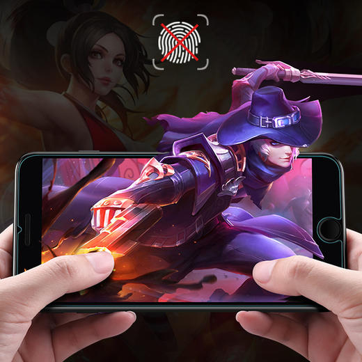 【3片装-抗蓝光】Smorss iPhone8 Plus/7Plus/6s Plus钢化膜 苹果8Plus/7plus/6sPlus钢化手机膜 【非全屏】 商品图2