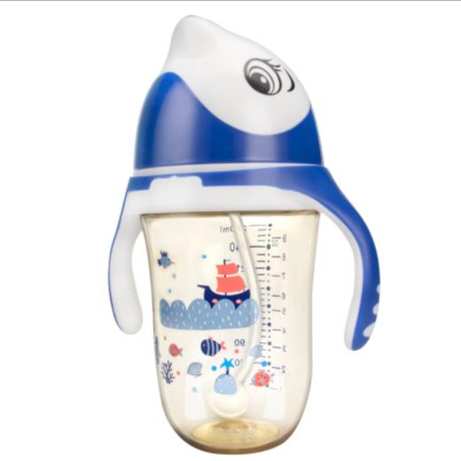 。【婴儿用品】*创意海豚广口PPSU奶瓶 280ml婴儿奶嘴瓶母婴用品 商品图4