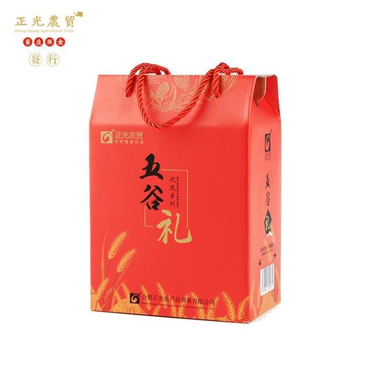 正光农贸 五谷杂粮礼品有机礼盒1490G 燕麦米350G，玉米渣360G，高粱米380G，小麦仁380G，糙米380G，荞麦360G 重量：1656.00g/件JPY带授权招加盟代理 商品图9