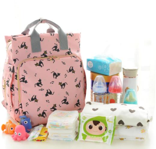 【母婴用品】*妈咪包 时尚潮流爆款手提多功能大容量双肩防水母婴包妈妈包 商品图2