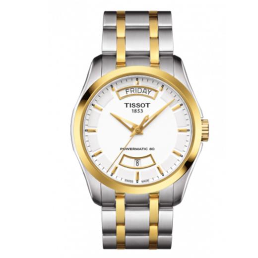 天梭 TISSOT 库图系列男士自动机械腕表 T035.407.22.011.01 商品图0