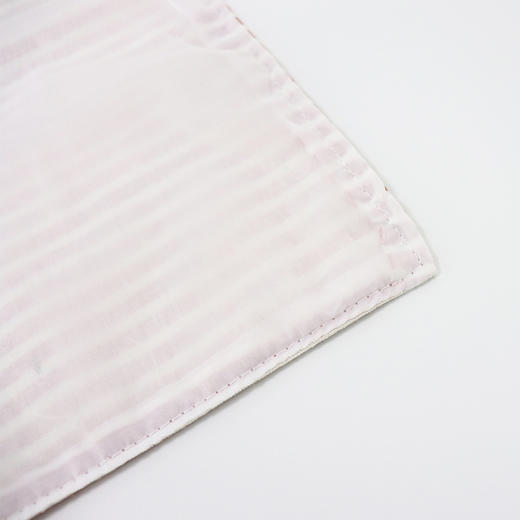 利得韩版时尚棉麻围裙 小熊双层防水围裙 条纹西瓜红 厨房可爱做饭烘焙 商品图2