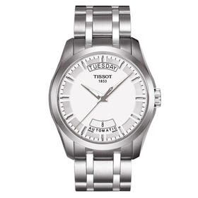 天梭 TISSOT 库图系列男士自动机械腕表 手表 T035.407.11.031.00