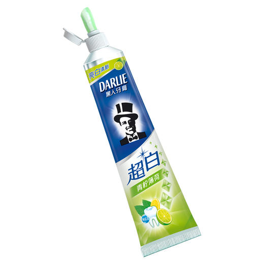 黑人（DARLIE）超白青柠薄荷美白牙膏140g 去黄牙 去牙渍 清新口气 商品图0