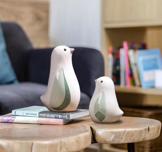 【装饰品】*创意北欧小鸟摆件家居软装客厅电视柜办公室书房简约装饰品 商品图1