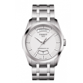 天梭 TISSOT 库图系列男士自动机械腕表 手表 T035.407.11.031.01