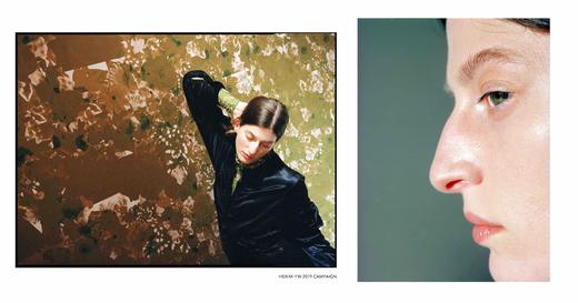 HIDEMI “我们做印花”限定印花高领打底上衣 绿色/蓝色 商品图1