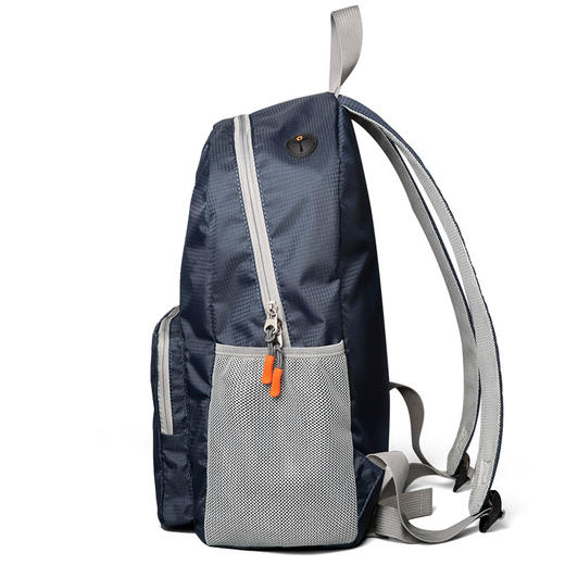 高尔夫GOLF双肩包可折叠电脑背包书包14英寸大容量防水轻便收纳携带户外旅行包D5BV82732S深蓝色 商品图4