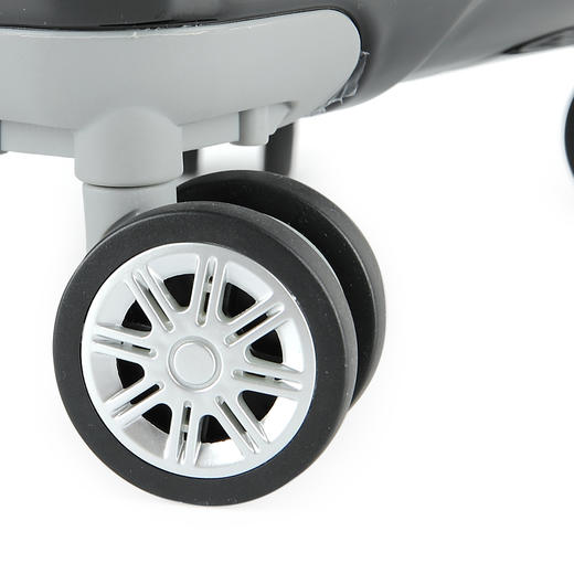 外交官（Diplomat）镜面扩充层箱子登机箱行李箱男女旅行箱万向轮拉杆箱密码箱TC-6012 20英寸 黑色 商品图1