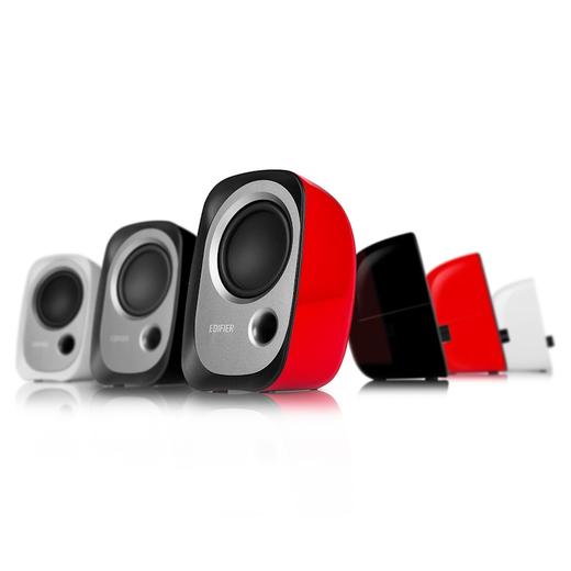 漫步者（EDIFIER）R12U 外观时尚、音质纯正的入门级微型2.0桌面音响 笔记本音箱 电脑音箱 白色 商品图3