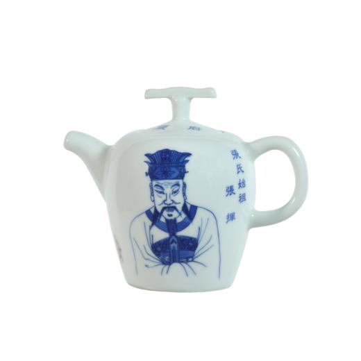 百家姓青花瓷壶 商品图7