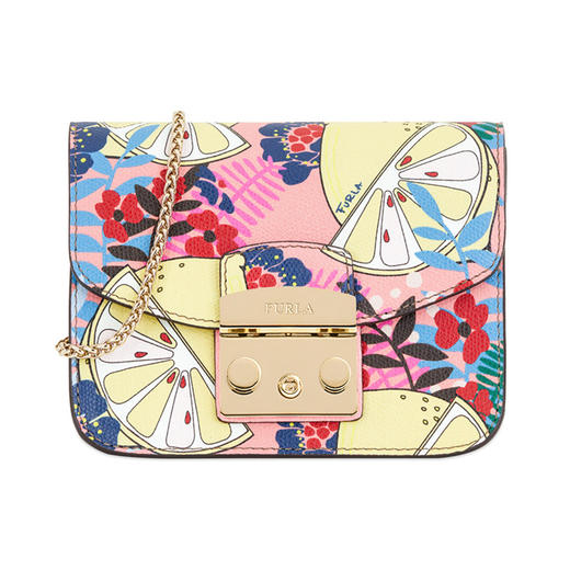 【香港直邮】Furla 芙拉 女士多色皮革单肩包 941754 商品图0