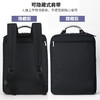 法国乐上(LEXON)电脑包男士双肩包14/15.6英寸双隔层防水简约出差商务通勤休闲背包 蓝黑色 商品缩略图1