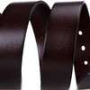 牛当家真皮针扣腰带男皮带男牛皮休闲头层牛皮裤带男牛皮短款1101 深咖色 105-110 商品缩略图5