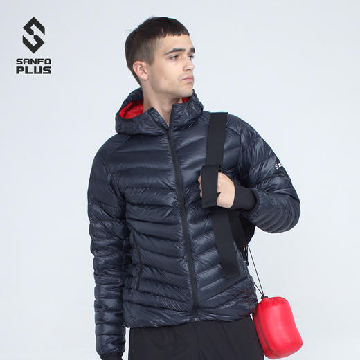 SANFO PLUS 97粒子轻暖户外男款保暖羽绒服  SJM19062 商品图3
