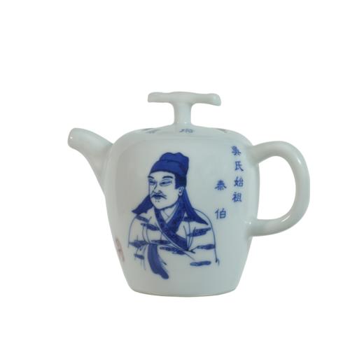 百家姓青花瓷壶 商品图5