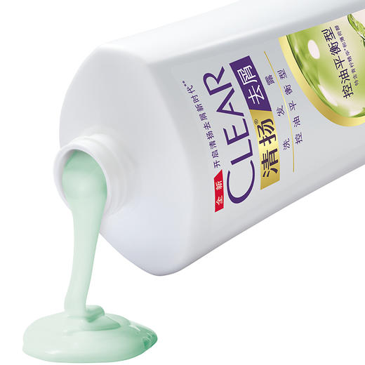 清扬(CLEAR)洗发露 控油平衡型(去屑+控油)500g(洗发水)(新老包装随机发)(氨基酸洗发) 商品图4