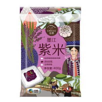 中粮初萃紫米 400g