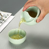 金镶玉 茶具茶壶茶杯 功夫旅行茶具套装泡茶壶 快客杯飘逸杯盖碗汝窑 祥龙快客杯 商品缩略图1