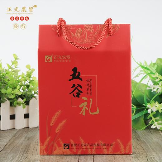 正光农贸 五谷杂粮礼品有机礼盒1490G 燕麦米350G，玉米渣360G，高粱米380G，小麦仁380G，糙米380G，荞麦360G 重量：1656.00g/件JPY带授权招加盟代理 商品图6
