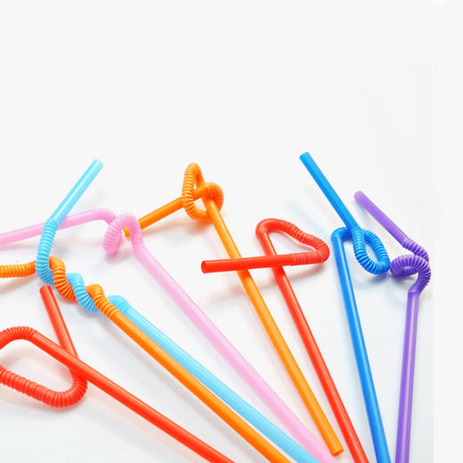 宜洁 吸管一次性卫生艺术吸管250只量贩装JD-7075 商品图2