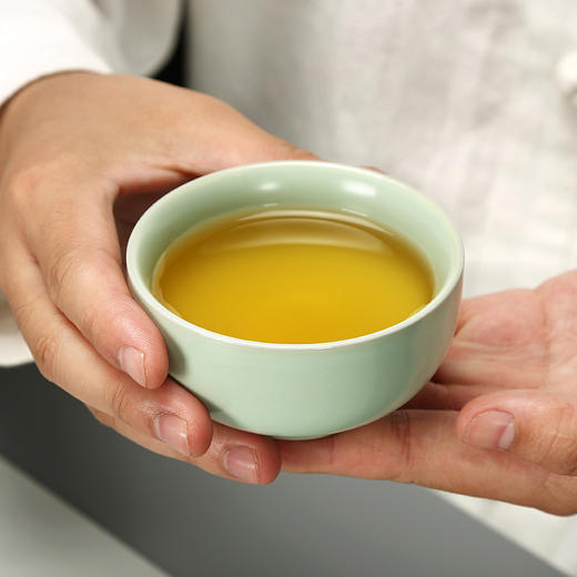金镶玉 茶具茶壶茶杯 功夫旅行茶具套装泡茶壶 快客杯飘逸杯盖碗汝窑 祥龙快客杯 商品图4