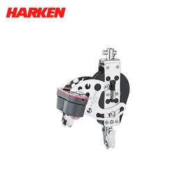 HARKEN 带夹绳器滑轮2.25 Little Hexa-Cat Base w/Adjustable Cam Cleat 193