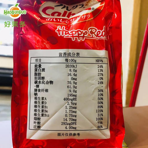 日本进口Calbee【水果谷物麦片】500g/包 商品图2