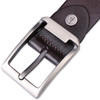 牛当家真皮针扣腰带男皮带男牛皮休闲头层牛皮裤带男牛皮短款1101 深咖色 105-110 商品缩略图3