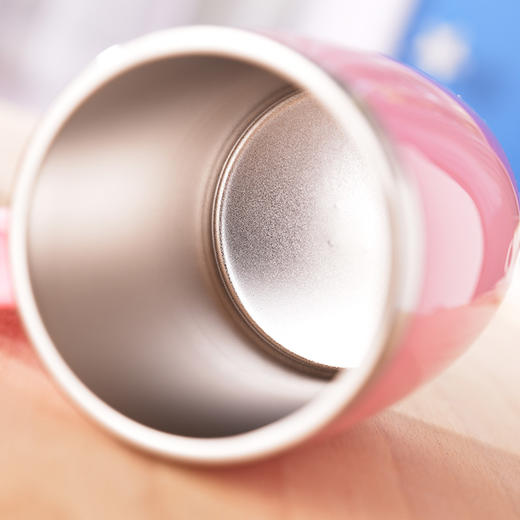 史努比（SNOOPY）带手柄不锈钢办公保温杯水杯420ML可爱杯子情侣杯 DP-5002R 粉色 商品图0