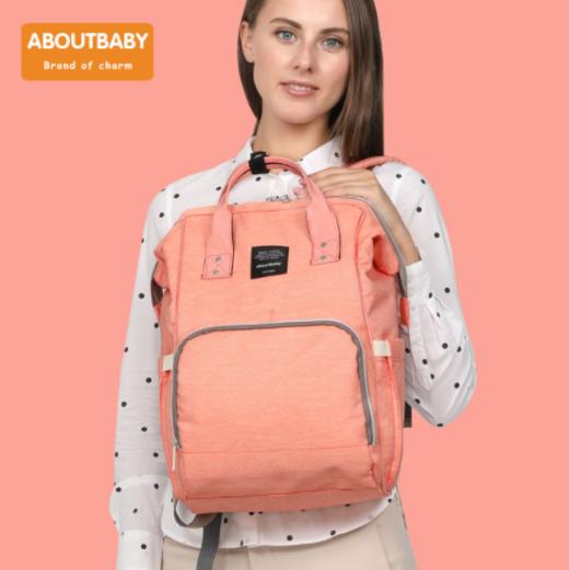 【母婴用品】*妈咪包多功能大容量防水妈咪包双肩外出背包时尚尿布包母婴包 商品图2