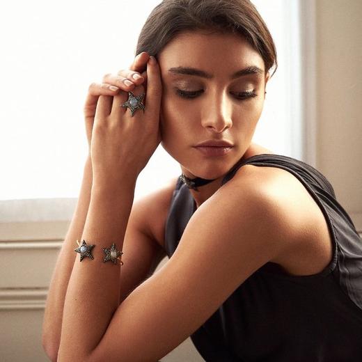 北京仓｜SORU-Celestial-Moonstone Star 戒指［英国设计师］ 商品图1