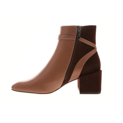 sheme【宁静同款】简约几何轮廓时髦短靴 商品图3