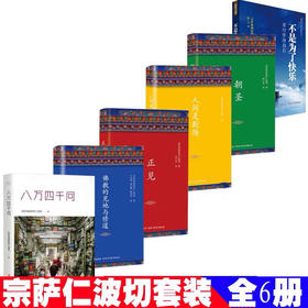 正版 宗萨蒋扬钦哲仁波切文集 正见/佛教的见地与修道/朝圣/不是为了快乐/人间是剧场/八万四千问(平) 钦哲文集 6册