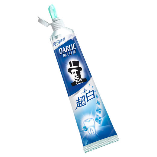 黑人（DARLIE）超白牙膏190g 淡化黄牙 直击牙渍 牙齿亮白（新老包装随机发放） 商品图0