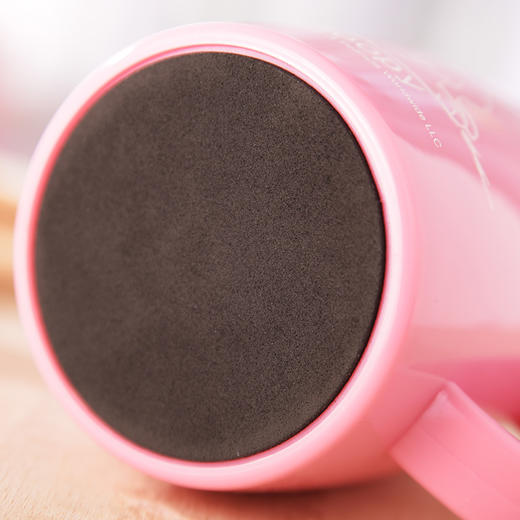 史努比（SNOOPY）带手柄不锈钢办公保温杯水杯420ML可爱杯子情侣杯 DP-5002R 粉色 商品图2