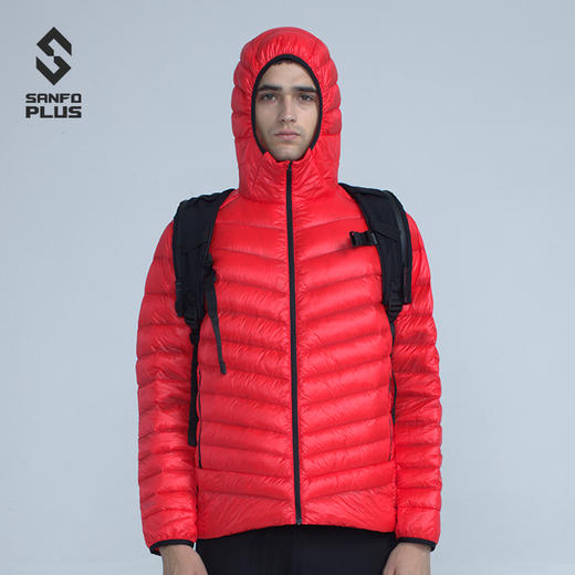 SANFO PLUS 97粒子轻暖户外男款保暖羽绒服  SJM19062 商品图1
