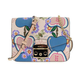【香港直邮】Furla 芙拉 女士多彩皮单肩包斜挎包 941934