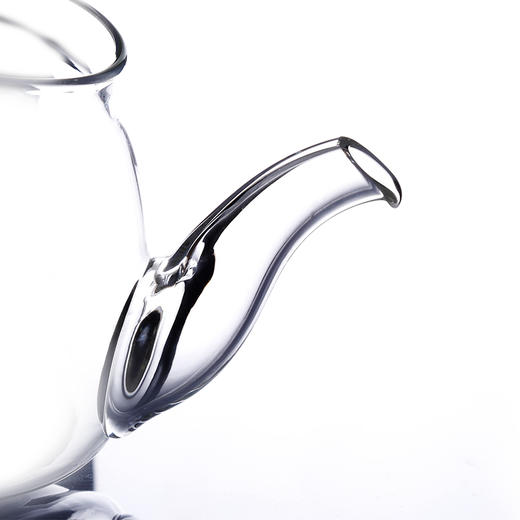 金镶玉 玻璃茶壶  泡茶壶花茶壶凉水壶耐热防爆过滤内胆带盖 雨润壶600ml 商品图1