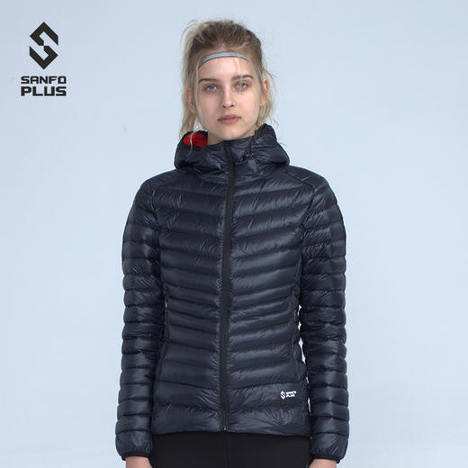 sanfo plus 97粒子轻暖女款户外羽绒服 SJW19063 商品图0