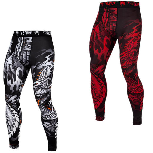 VENUM毒液DRAGON泰拳搏击散打格斗健身MMA综合格斗长裤压缩裤 商品图0