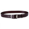 牛当家真皮针扣腰带男皮带男牛皮休闲头层牛皮裤带男牛皮短款1101 深咖色 105-110 商品缩略图4