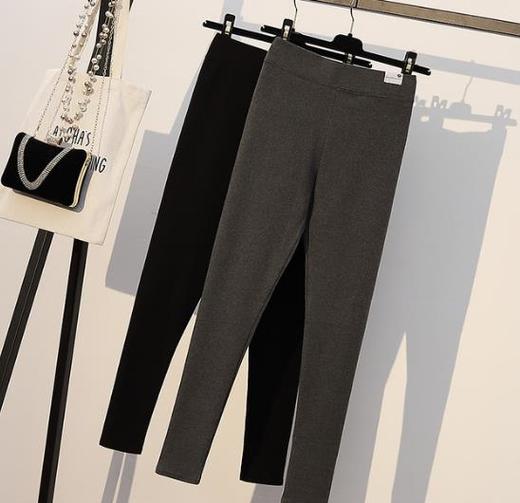 【服饰鞋包】秋冬款大码女装胖mm修身显瘦保暖外穿打底裤 商品图0