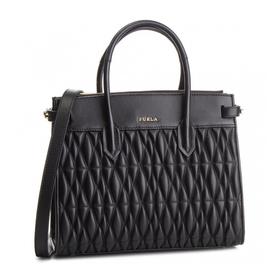 【香港直邮】QH Furla 芙拉 女士黑色皮革手提包 994219