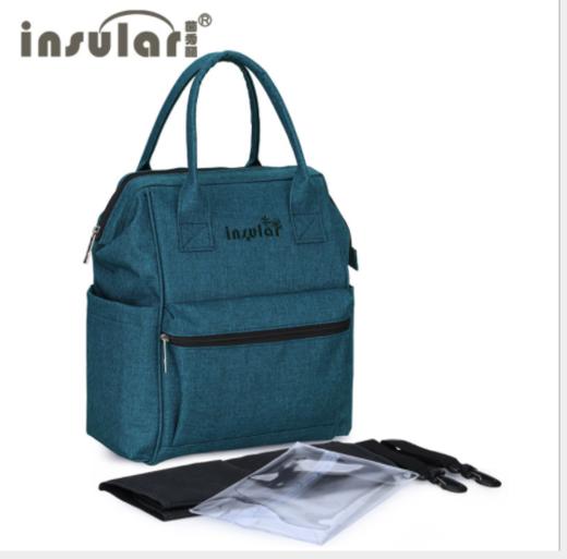 【母婴用品】*茵秀丽双肩多功能妈咪包背包大容量防水母婴外出背包待产包 商品图1