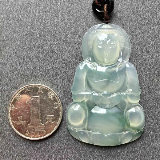 高冰种飘花翡翠大观音 商品图5