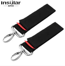 【推车挂钩】-360度 旋转尼龙金属挂钩推车童车配件